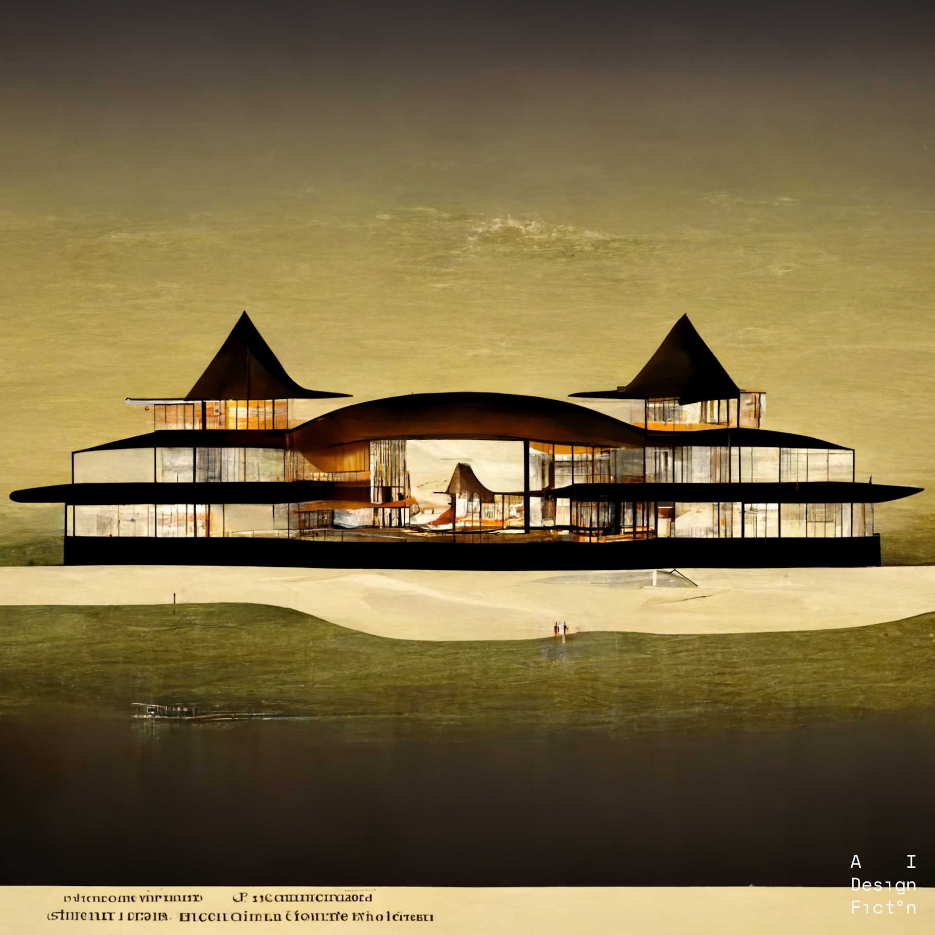 "Summer resort designed by Caravaggio"