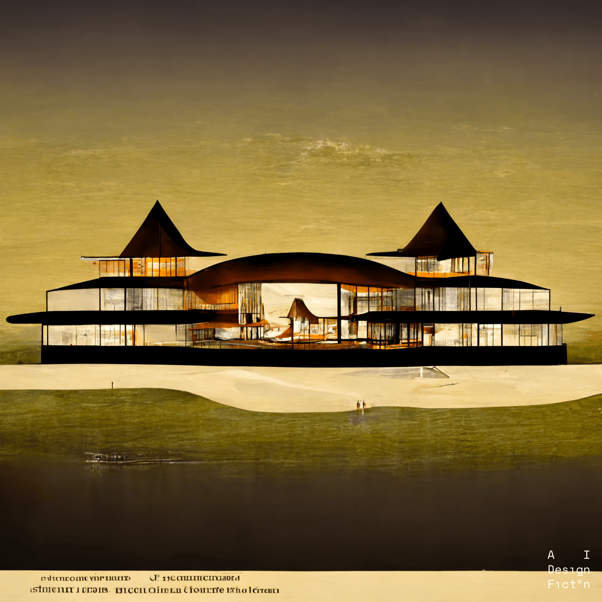 "Summer resort designed by Caravaggio"